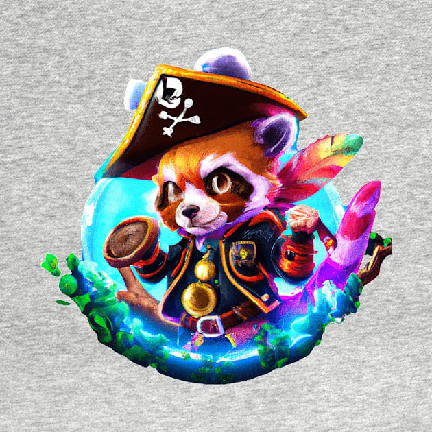 Red panda pirates outfit by Vorticella